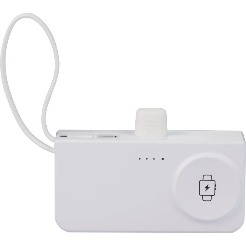 Custom Hue Plus 5000 mAh Power Bank with Watch Charger - 7