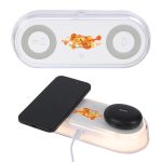 Custom Twin Deck 2-in-1 Wireless Charger with Ambient Light