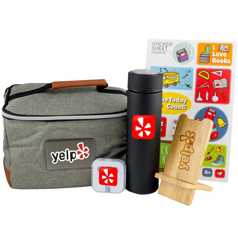 Custom Lunch Gift Set with Insulated Bag