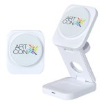 Custom Seth 3-in-1 15W Wireless Charging Station