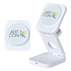 Custom Seth 3-in-1 15W Wireless Charging Station