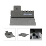 Custom EvoPad Charge 2 RPET Desktop Organizer / Wireless Charger