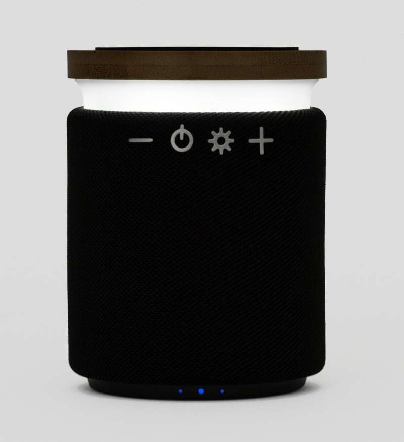 Custom Rockin' Eco Wireless Charger & Speaker. - 2